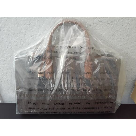 Michael Kors Scarlett Medium Satchel Gold-Tone Hardware/Brown/Acorn Handbag - Picture 3 of 4